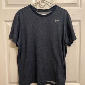 Nike Dri Fit athletic blue men’s size large